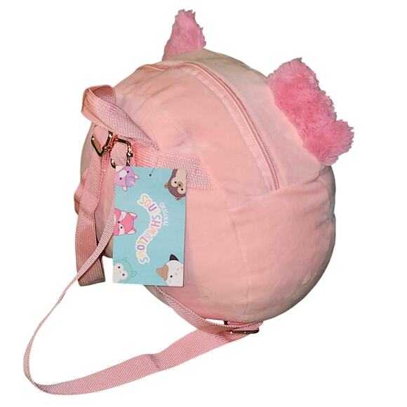 RARE Squishmallows Winking ARCHIE Axolotl Plush Backpack PRIMARK EXCLUSIVE NWT - Picture 7 of 10